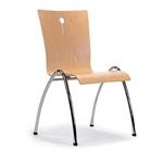 Houten stoelen
