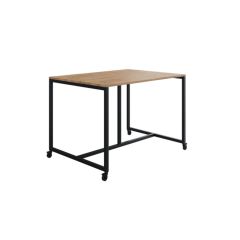 Verrijdbare vergadertafel Jalka 110 cm met kruk