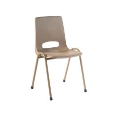 Kantinestoel Klio Okerbruin