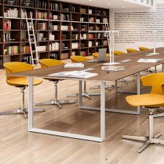 Vergadertafel Ope schaduwgrijs