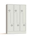 Lockerkast Premium - Z-Deuren 3 delig