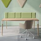 Akoestische stoffen scheidingswand - 172 cm