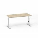 Verstelbaar bureau Basic T-poot - 140 x 80 cm