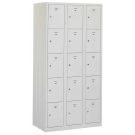 Lockerkast Basic - 15-deurs - 3 delig
