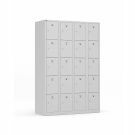 Lockerkast Basic - 20-deurs - 4 delig