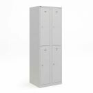 Garderobekast Basic Plus - 4-deurs - 2 delig