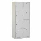 Lockerkast Basic Plus - 8-deurs - 2 delig