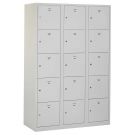 Lockerkast Basic Plus - 15-deurs - 3 delig
