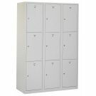 Lockerkast Basic Plus - 9-deurs - 3 delig