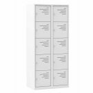 Lockerkast Stripe - 10-deurs - 2 delig