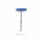 Artur zit-sta kruk - Wit / Blauw