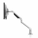 Monitorarm Chicago Enkel Gasgeveerd - Zilver