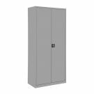 Draaideurkast OfficeCity H180 - Zilver
