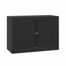 Bisley roldeurkast Basic 70 x 100 cm - Zwart