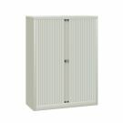 Bisley roldeurkast Basic 133 x 100 cm - Lichtgrijs