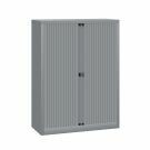 Roldeurkast Londen 135 x 100 cm - Zilver