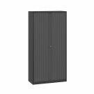 Bisley roldeurkast Basic 198 x 100 cm - Antraciet