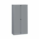 Bisley roldeurkast Basic 198 x 100 cm - Zilver