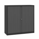 Bisley roldeurkast Basic 103 x 100cm - Antraciet