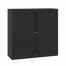 Bisley roldeurkast Basic 103 x 100cm - Zwart