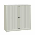 Bisley roldeurkast Basic 103 x 100cm - Lichtgrijs