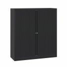 Bisley roldeurkast Basic 133 x 120 cm - Antraciet
