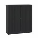 Bisley roldeurkast Basic 133 x 120 cm - Zwart