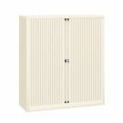 Bisley roldeurkast Basic 133 x 120 cm - Krijtwit