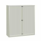 Bisley roldeurkast Basic 133 x 120 cm - Lichtgrijs