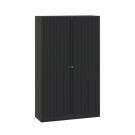 Bisley roldeurkast Basic+ 198 x 120 cm - Zwart