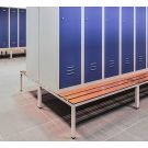 Garderobebank voor Basic Lockers - 120 cm
