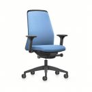 Interstuhl New Every Chillback bureaustoel - Lichtblauw