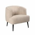 Bouclé Fauteuil Norah - Taupe