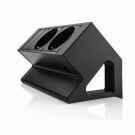 Stekkerdoos Power Desk UP 2.0 - 2-voudig - Zwart
