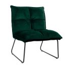 Velvet Fauteuil Laga - Donkergroen
