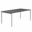 Vergadertafel Maroon recht - 200 x 100 cm