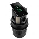 Verzinkbare stekkerdoos Up - Zwart