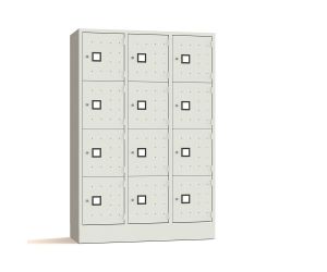 Lockerkast Premium - 12-deurs - 3 delig