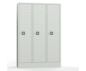 Lockerkast Premium - 3-deurs - 3 delig