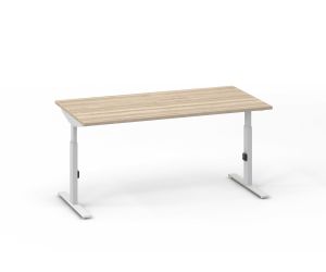Verstelbaar bureau Basic T-poot - 160 x 80 cm