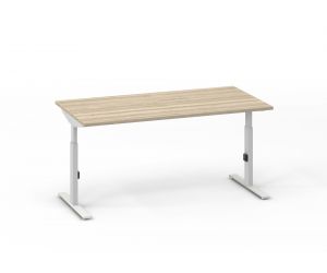 Verstelbaar bureau Basic T-poot - 140 x 80 cm