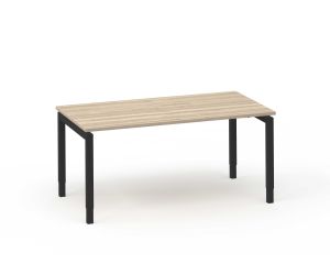 Verstelbaar bureau Basic 4-poot - 120 x 80 cm