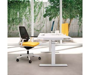 Elektrisch Zit-Sta bureau Milaan - 120 x 80 cm