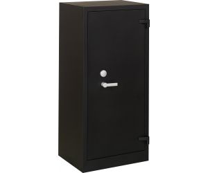 Brandwerende draaideurkast 150 x 70 x 55 cm - Zwart