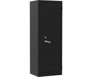 Brandwerende draaideurkast 195 x 70 x 55 cm - Zwart