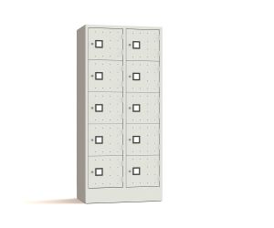 Lockerkast Premium - 10-deurs - 2 delig