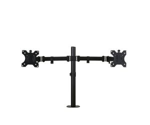 Monitorarm Focus Dubbel - Zwart