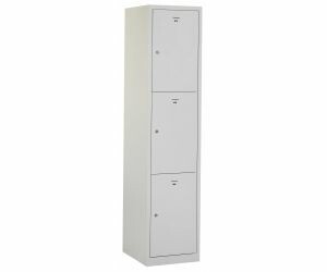 Lockerkast Basic Plus - 3-deurs - 1 delig