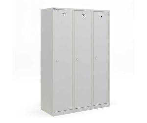 Garderobekast Basic Plus - 3-deurs - 3 delig