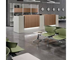 Receptiebalie Designline Double - 445 x 88 cm